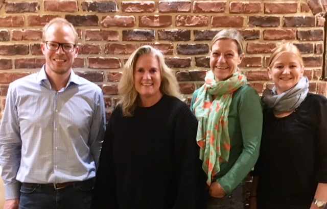 Links nach rechts: Volker Neubauer, Tatjana Borgschulte, Claudia Rommel, Claudia Hartmann